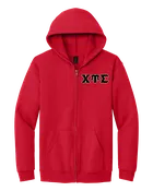 Chi Upsilon Sigma : Zippered Hoodie