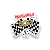 1984 Checkered Flag Sticker