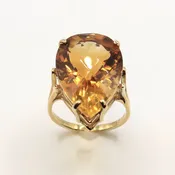 Citrine 14k Yellow Gold Ring — Gallery of Gems & Minerals