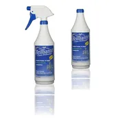 Brilliante Crystal Cleaner For Chandeliers 32oz Bottle + Refill Bottle