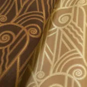Art Deco Upholstery Weight Fabric
