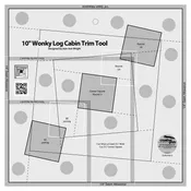 10in Wonky Log Cabin Trim Tool