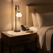 VONN Artisan Lecce 20" LED Table Lamp with Touch Base Dimming | VAT6221BL