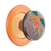 Backspin Charizard in Flight — MagSafe PopGrip