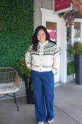 Skies Are Blue: Denim Pants