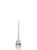 10" Lavender Taper Candles – Set of 12