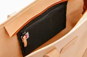 Cosmo Genuine Full Grain Vegetable Leather Tote Bag. BBC Neverfull Tote Bag