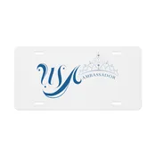 USA Ambassador Vanity license plate — USA Ambassador Pageant