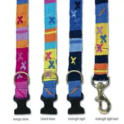 A Tail We Could Wag "Starry Day" Hand-Woven Collars & Leads