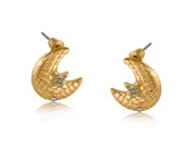CELENA ORGANIC MOON PROFILE EARRINGS