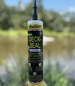 Deck-Seal Sandable Silicone Sealant 10.6 fl. oz. Cartridge Black
