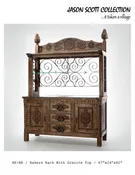 Bakers Rack w/ Granite Top