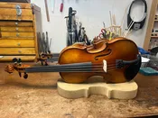 4/4 Carlo Monti violin outfit-Brown