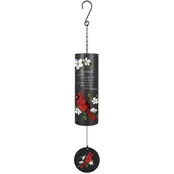 36" Cylinder Sonnet Windchime - Cardinals