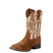 Ariat Kid's Patriot Wide Square Toe Boot