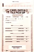 301024CD 10 x 14 Card & Dice Bag