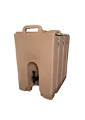 Beverage Dispenser (10 Gallon Insulated, Tan)