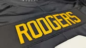Custom Steelers Nameplate - Custom nameplate, ready to sew