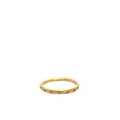 14K Gold Diamond Pod Band