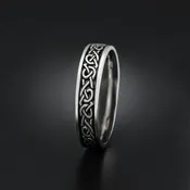 Narrow Celtic Hearts