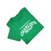 Charlie’s Soap Logo Green T-Shirt