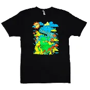 Green Highs Tee | Black