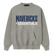 Dallas Mavericks Fear Of God Dark Heather Essentials Crewneck