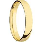 18K Yellow Gold + Polish Finish