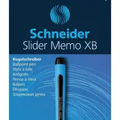 Schneider Slider Memo XB Ballpoint Pen, Black, Box of 10 Pens (150201) — Stride Inc.