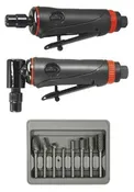 Astro Pneumatic 3 Piece Die Grinder Kit; 201, 204 & 2181