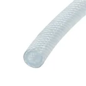 10' Length of 3/4" ID Clear Braid Hose