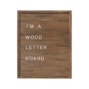 CA-3279 - 16x20 Wood Letter Board (includes 144 letters/symbols)