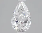 0.75 Carat Certified Pear Loose Stone Lab Grown Diamond No. 2021415
