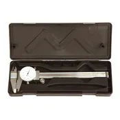 0 - 6" Carbon Steel 4 Way Imperial Dial Caliper .001" Shock Proof