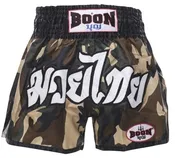 Boon Sport "CAMOUFLAGE" Muay Thai Kickboxing Shorts-MT09-100% Nylon Fabric-Handmade in Thailand