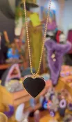 Azabache Heart Necklaces — Soul II Soul