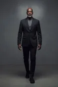 Navy Blue Tailored Sport Coat - Modern Fit
