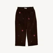 Critter Sheffield Pants - Corduroy - Chelsea Chocolate/Foxes by The Beaufort Bonnet Company