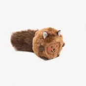 Bushy Throw Dog Toy – Squirrel