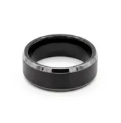 Black Tungsten Carbide  Band