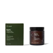 Amber, Lemongrass Massage Oil Natural Candle - Burn no. 1 - maude