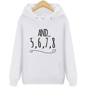 And 5 6 7 8 Dance Teacher For Women Man Hoodie Cotton Casual