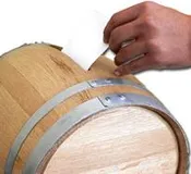 5 Gallon Oak Wedding Barrel™ Gift Card Holder
