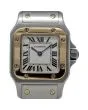 Cartier Santos Galbee 1567 24mm  W20012C4 Steel Gold Quartz 2YEARWARRANTY #I3227