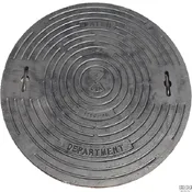 1225-40® Manhole Cover Water Department — Bass & Hays Foundry