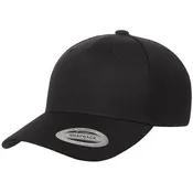 5 Panel Curved Visor Snapback