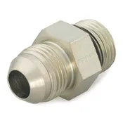 Parker 24-20 F5OX-S Triple-Lok Straight Steel Adapter