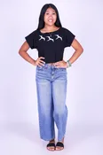 3 IWA OFF SHOULDER TEE | KIDS SIZE 8-16