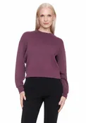 ALESSIA SOLID BUTTER SWEATSHIRT