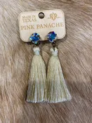 Crystal Tassel Earrings